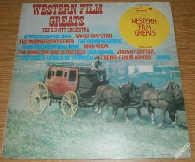 LP - The Big City Orchestra - Western Film Greats
