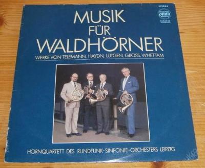LP - Musik Für Wald-Hörner / Eterna records