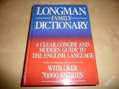 LONGMAN FAMILY DICTIONARY - 1991