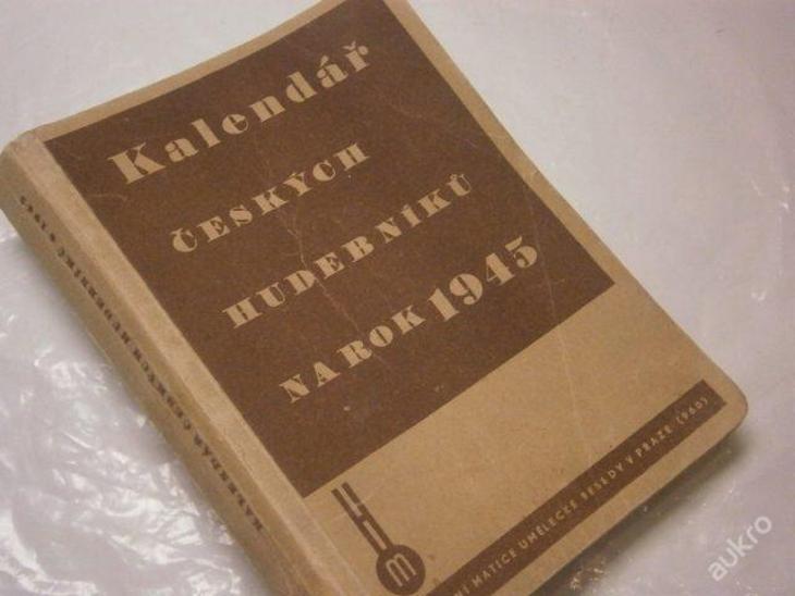 Kalendář českých hudebníků na rok 1945