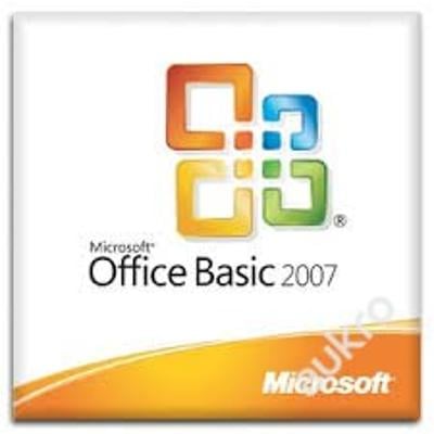 Nový MS Office Basic 2007 Win 32 SK v2 (MLK) OEM origo zabalený 