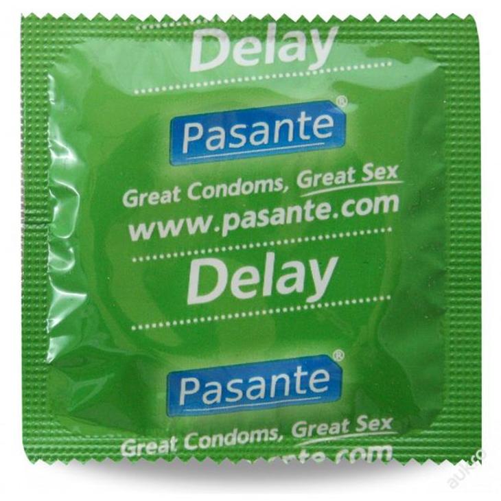 Pasante kondomy DELAY zpoždění ejakulace muže 1ks - undefined