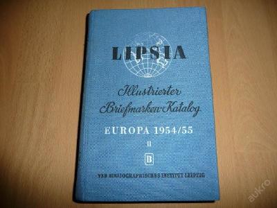 Katalog známek - LIPSIA - Europa 1954/55 II. díl