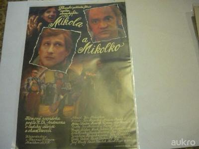 film.plakát Mikola a Mikolko /A3/pohádka Slovensko