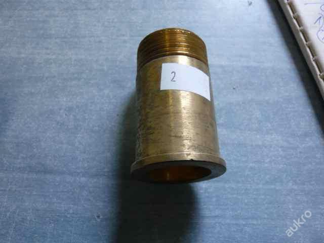 Mosazné šroubení G1, 60 mm bez matice - undefined