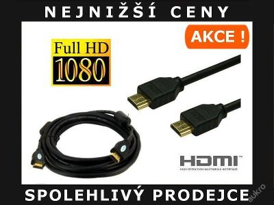 KABEL HDMI - HDMI 19PIN 5M GOLD v1.4 - AKCE !