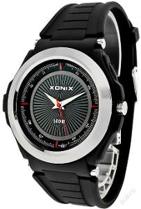 Sportovní dámské hodinky XONIX, WR100M, pohodlné