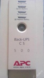 Značková UPS universální APC Back-UPS CS 500 500 W bez příslušenství