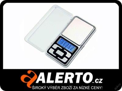 DIGITÁLNÍ KAPESNÍ MINI VÁHA 500g/0,1g LCD