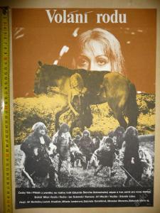 Filmový plakát - VOLÁNÍ RODU - z roku 1977