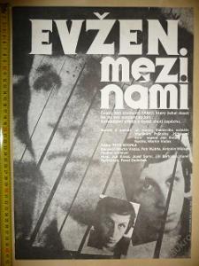 Filmový plakát - EVŽEN MEZI NÁMI (Jan Kraus) 1981