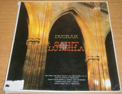 LP - Antonín Dvořák - Saint Ludmila (3LP-box)