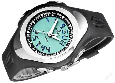 Pánské hodinky PERFECT, 3x alarm, LCD+ANALOG