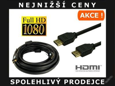 KABEL HDMI 10M GOLD v1.4 FULL HD,3D,ETHERNET AKCE!