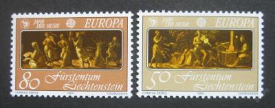 Lichtenštejnsko 1985 Europa CEPT SC# 804-05 0302