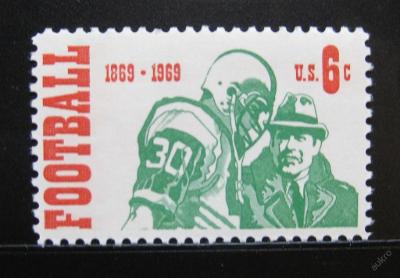 USA 1969 Americký fotbal SC# 1382 0277