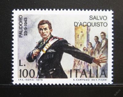 Itálie 1975 Salvo D'Acquisto  SC# 1199 0286