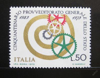 Itálie 1973 Státní zásobovací kanc. SC# 1107 0288