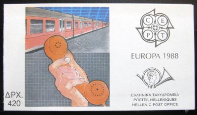 Řecko 1988 Europa sešitek SC# 1622b 650Kc 0846
