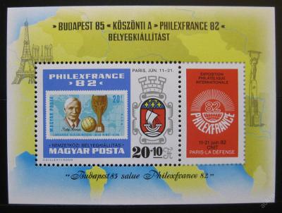 Maďarsko 1982 PHILEXFRANCE expozice SC# B325 0185