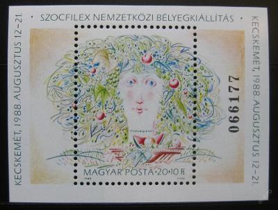 Maďarsko 1988 SOCFILEX SC# B339 0189