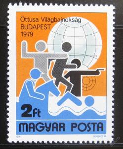 Maďarsko 1977 Pětiboj SC# 2600 0196