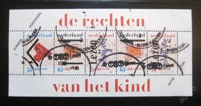 Nizozemí 1989 Dětská práva Mi# Block 33 4€ 0131