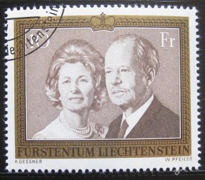 Lichtenštejnsko 1974 Královský pár Mi# 614 8€ 0439