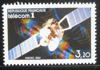 Francie 1984 Telecom I Satelit Mi# 2459 0212