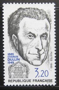 Francie 1985 Charles Dullin Mi# 2521 0213