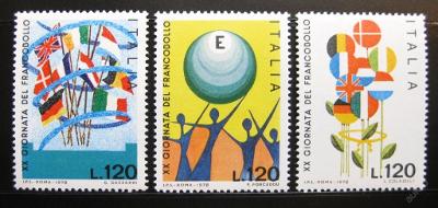 Itálie 1978 Sjednocená Evropa Mi# 1632-34 0893