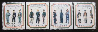 Itálie 1974 Uniformy celníků Mi# 1447-50 0908