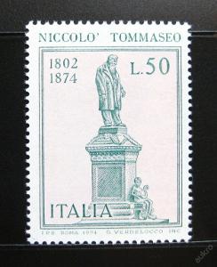 Itálie 1974 Socha Niccola Tommasea Mi# 1457 0907