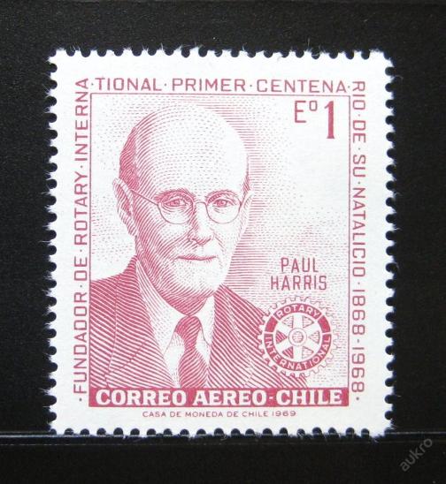 Chile 1970 Paul Harris Mi# 726 0924 - Známky