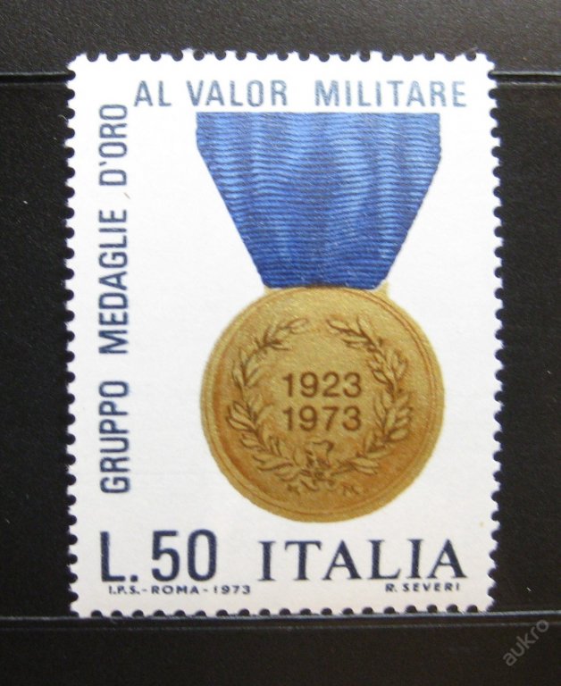 Itálie 1973 Medaile za statečnost Mi# 1432 0916 - Známky