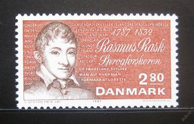 Dánsko 1987 Rasmus Rask Mi# 903 0779