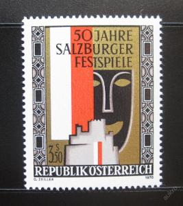 Rakousko 1970 Salcburský festival Mi# 1335 0762