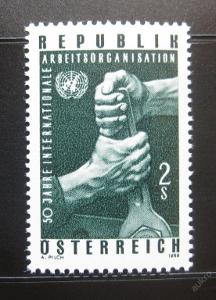 Rakousko 1968 Výročí ILO Mi# 1305 0762