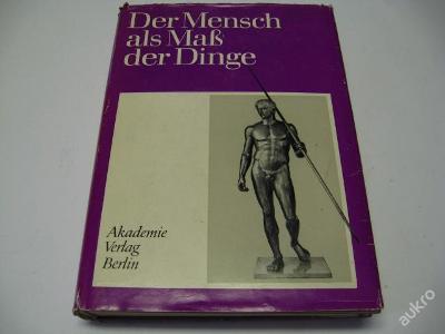 DER MENSCH ALS MASS DER DINGE  MÜLLER  BERLIN 1976