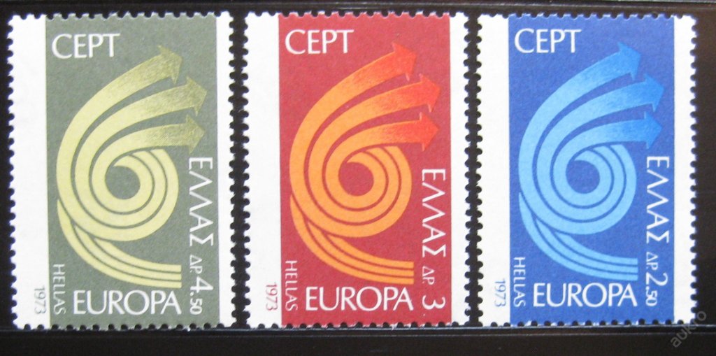 Grécko 1973 Európa CEPT Mi# 1147-49 0333 - Známky
