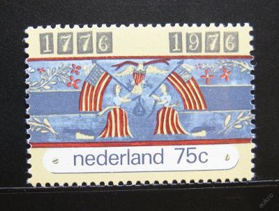 Nizozemí 1976 Americká revoluce Mi# 1076 0328