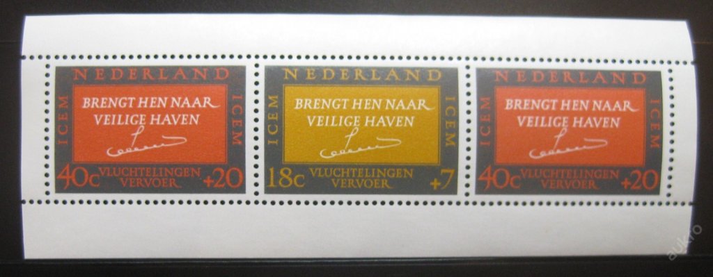 Holandsko 1966 Komisia pre ICEM Mi# Block 4 0056 - Známky