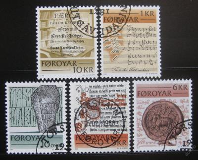 Faerské o. 1981 Historické nápisy Mi# 65-69 0451