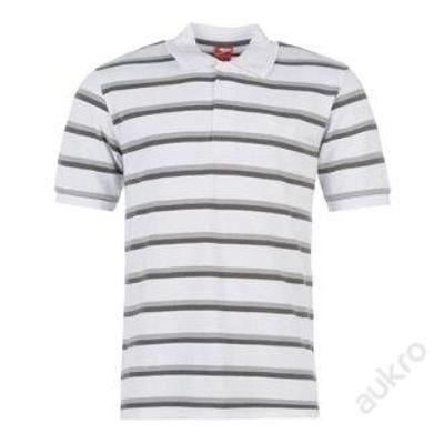 Pánské bílé polo tričko Slazenger, XXXL (3XL)