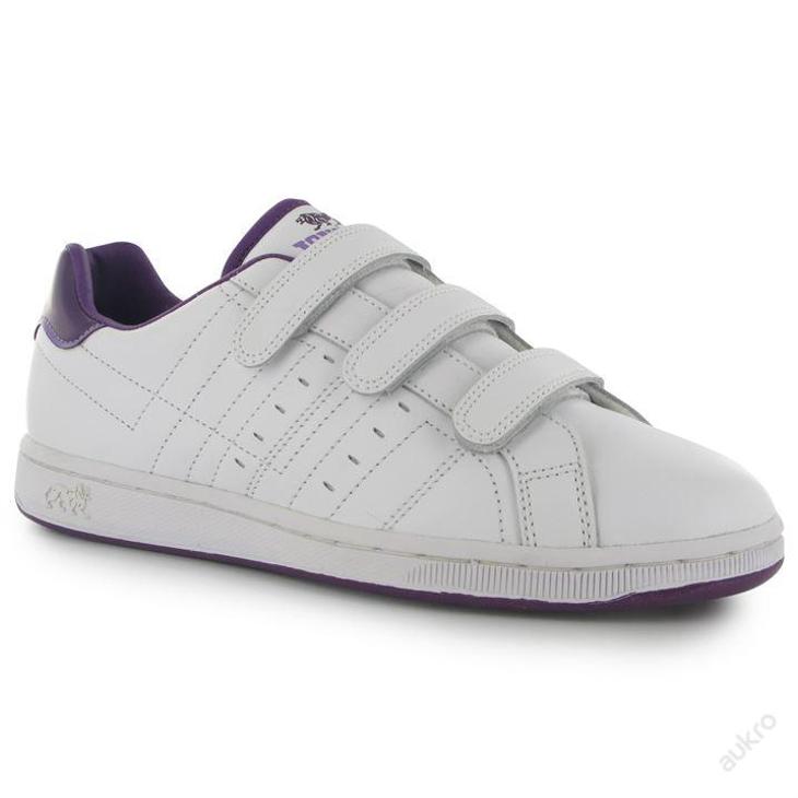 Dámské bílé kožené boty Lonsdale, zip, velikost UK 9 (43)   VÝPRODEJ! - Oblečení, obuv a doplňky