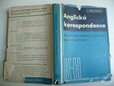 ANGLICKÁ KORESPONDENCE - Jiří Karas 1948