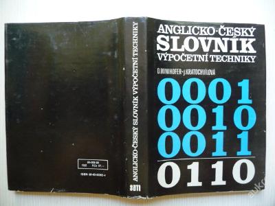 Anglicko-Český slovník VÝPOČETNÍ TECHNIKY - 1990