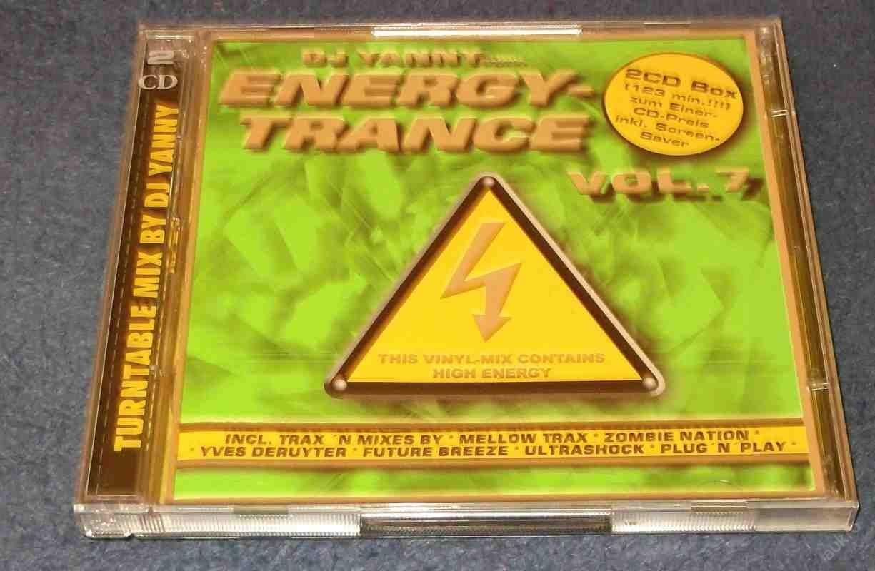 2 x CD  DJ Yanny - Energy Trance Vol. 7 - Hudba