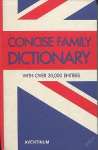 Concise Family Dictionary - over 30000 entries