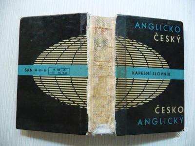 Anglicko-český/Česko-anglický kapesní slovník 1968